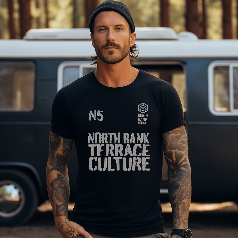 N5 North Bank Terrace Culture Unisex organic cotton t-shirt
